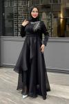 Annabel Tesettür Abiye Siyah