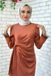 Suzan Abiye Tesettür Bakır