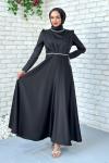 Gemma Abiye Tesettür Siyah