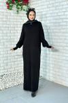 Arzu Triko Tesettür Siyah