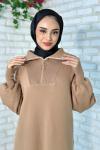 Arzu Triko Tesettür Sütlü Kahve