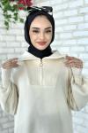 Arzu Triko Tesettür Bej