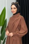 Nimet Etekli Takım Kahverengi