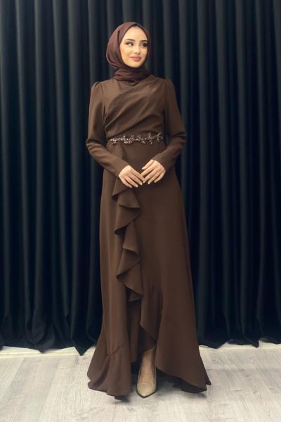 RUKİYE ABİYE Kahverengi