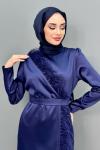 İzel Abiye Lacivert