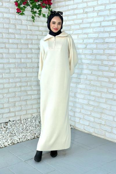 Arzu Triko Tesettür Bej