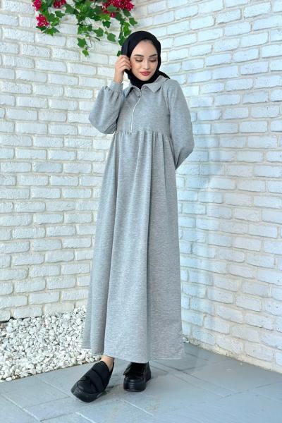 Ayşe Spor elbise Gri