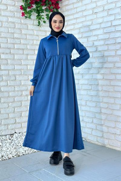 Ayşe Spor elbise Gök Mavi