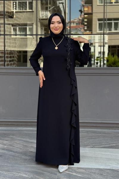 Aysun Testtür Abiye Siyah