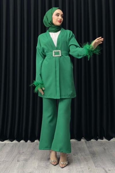 CEMRE PANTOLONLU TAKIM Zümrüt