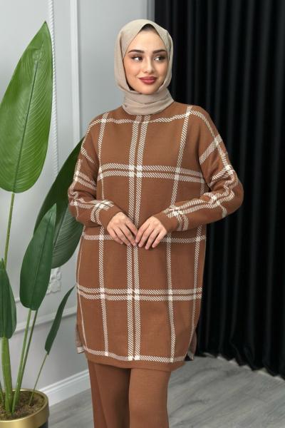 Çizgi Takım Sütlü Kahve