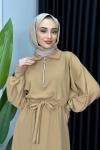 Defne Elbise Camel
