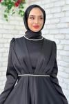 Gemma Abiye Tesettür  Siyah