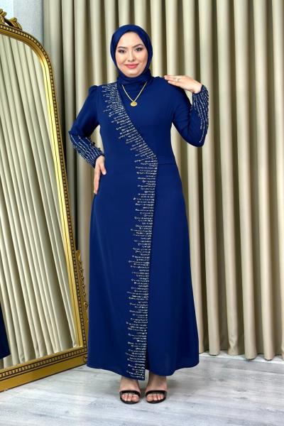 Gülcan Abiye Lacivert