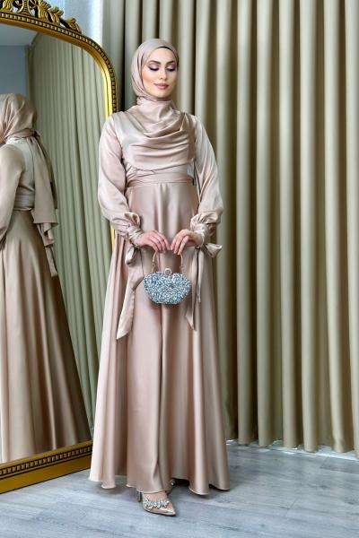 Helen Abiye Tesettür Bej