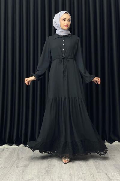 LAMİA ELBİSE Siyah