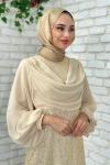 Lara Abiye Tesettür Gold