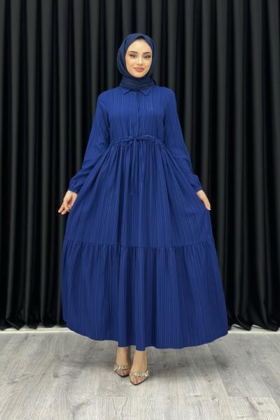 NİLDA ELBİSE Lacivert