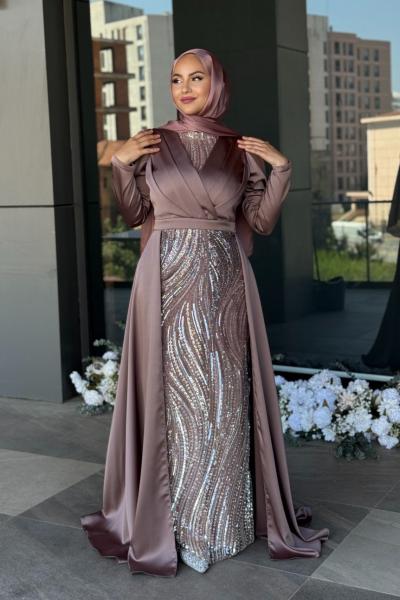 Nurhan Tesettür Abiye Bakır