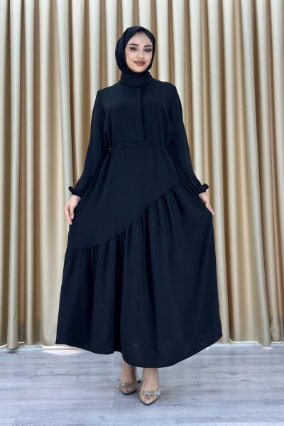 NURSEMA ELBİSE Siyah