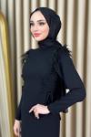 Perla Elbise Siyah