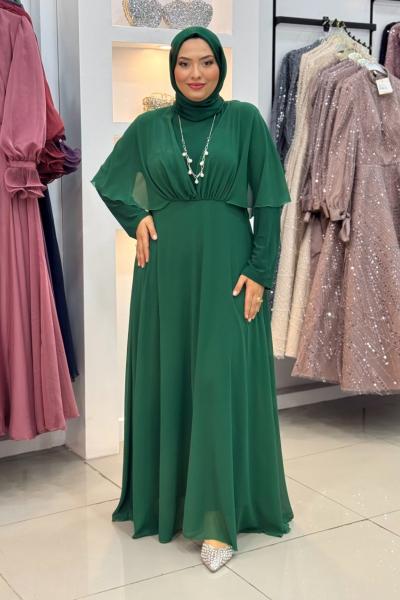 Şule tesettür abiye Zümrüt