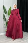 Vera Saten Abiye Bordo