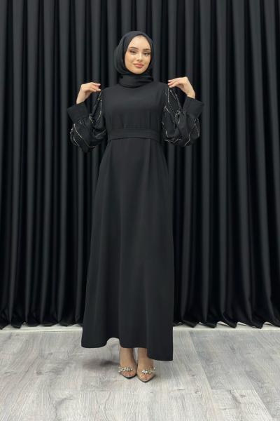 Yasemin Elbise Siyah