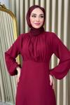 Seyhan Elbise Bordo