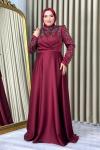 Hülya Abiye Bordo