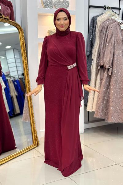 Melda Abiye Bordo
