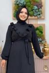 NESLİHAN PANTOLONLU TAKIM Siyah