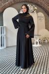 Hadise Tesettür Abiye Siyah