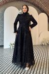 Hürrem Tesettür Abiye Siyah