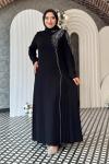 Feyza Tesettür Abiye Siyah