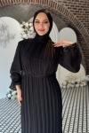 Kumru Tesettür Abiye Siyah