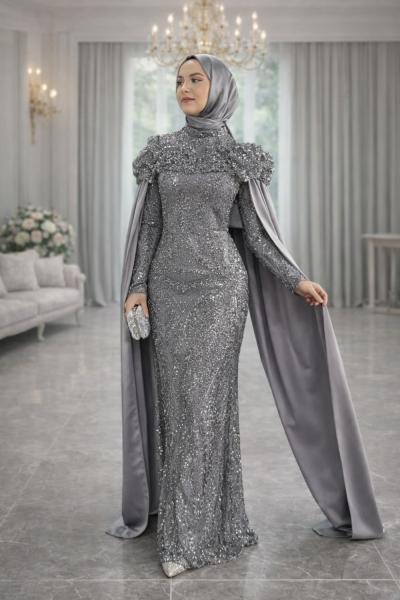 Rümeysa Abiye Gri