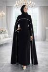 Esin Tesettür Abiye Siyah