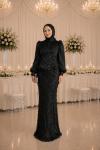 Hatice Tesettür Abiye Siyah