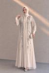 Handan Abaya Bej