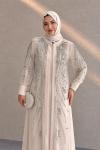 Handan Abaya Bej