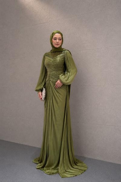 Ayşe Tesettür Abiye Haki