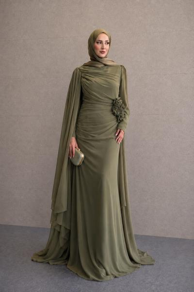 Nurgül Tesettür Abiye Haki