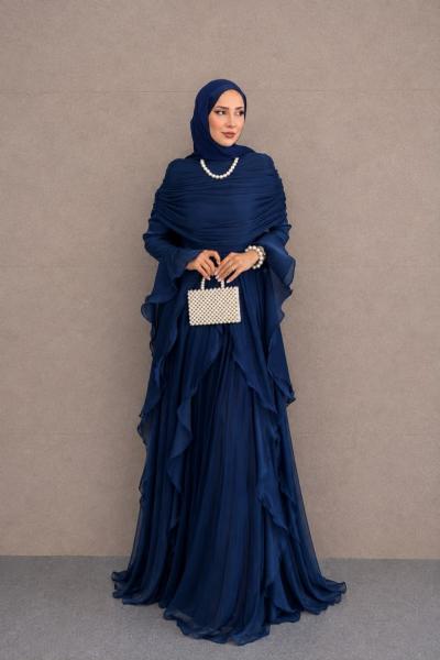Madonna Abiye Lacivert