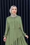 NURSEMA ELBİSE Haki
