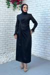 Suzan Abiye Tesettür Siyah