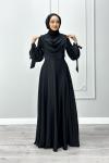 Helen Abiye Tesettür Siyah