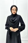 Helen Abiye Tesettür Siyah