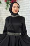 Alis Abiye Tesettür Siyah