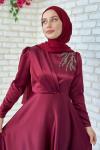 Şenay Abiye Bordo